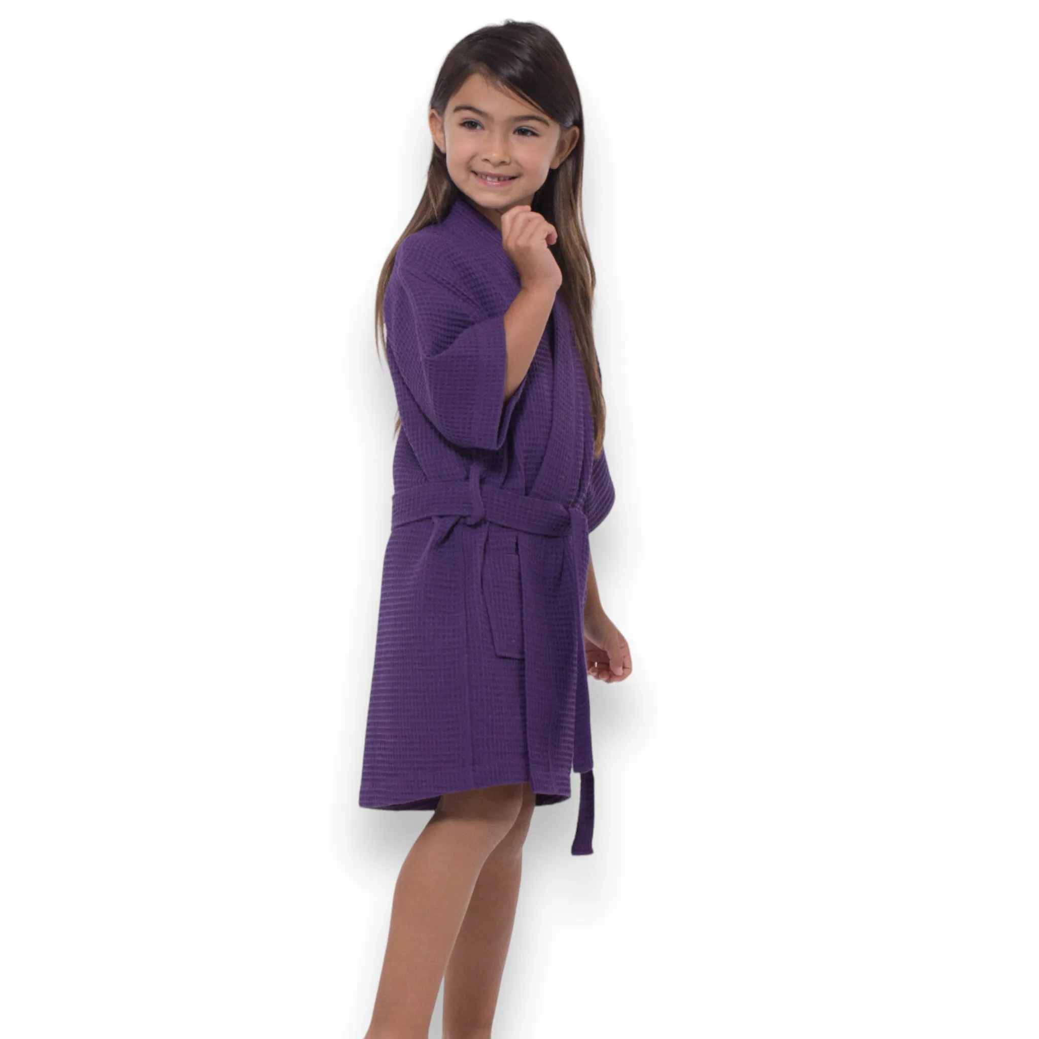 Waffle Robe for Kids