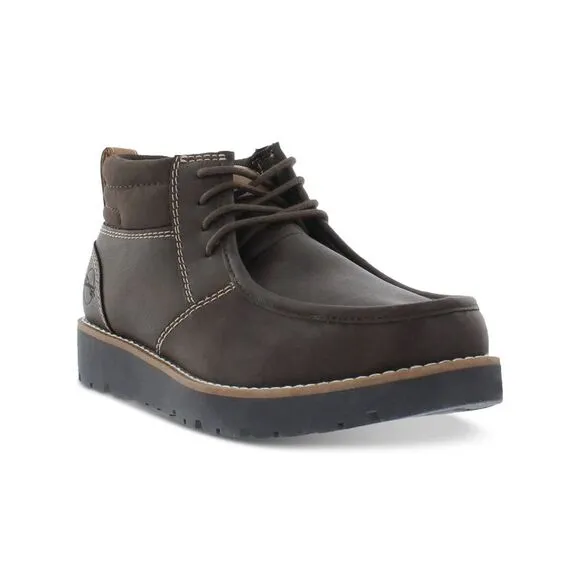 WEATHERPROOF VINTAGE Mens Brown Pull Tab Chester Toe Platform Chukka Boots 10 M
