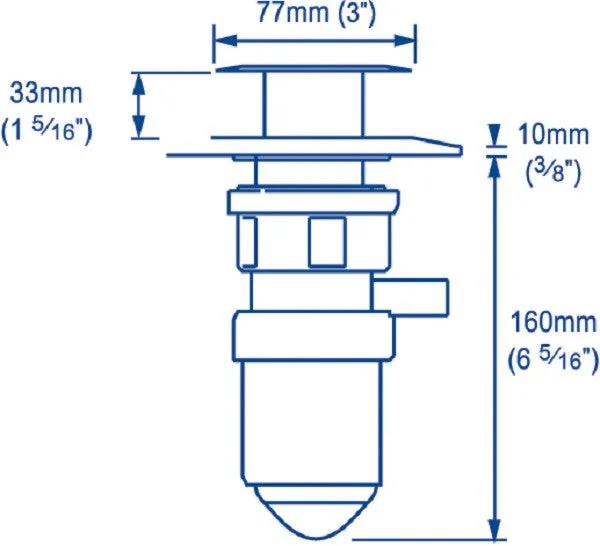 Whale Tiptoe Galley Pump (foot operated)