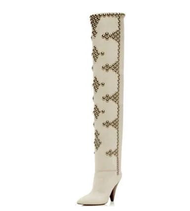 Women Over The Knee High Heel Boots
