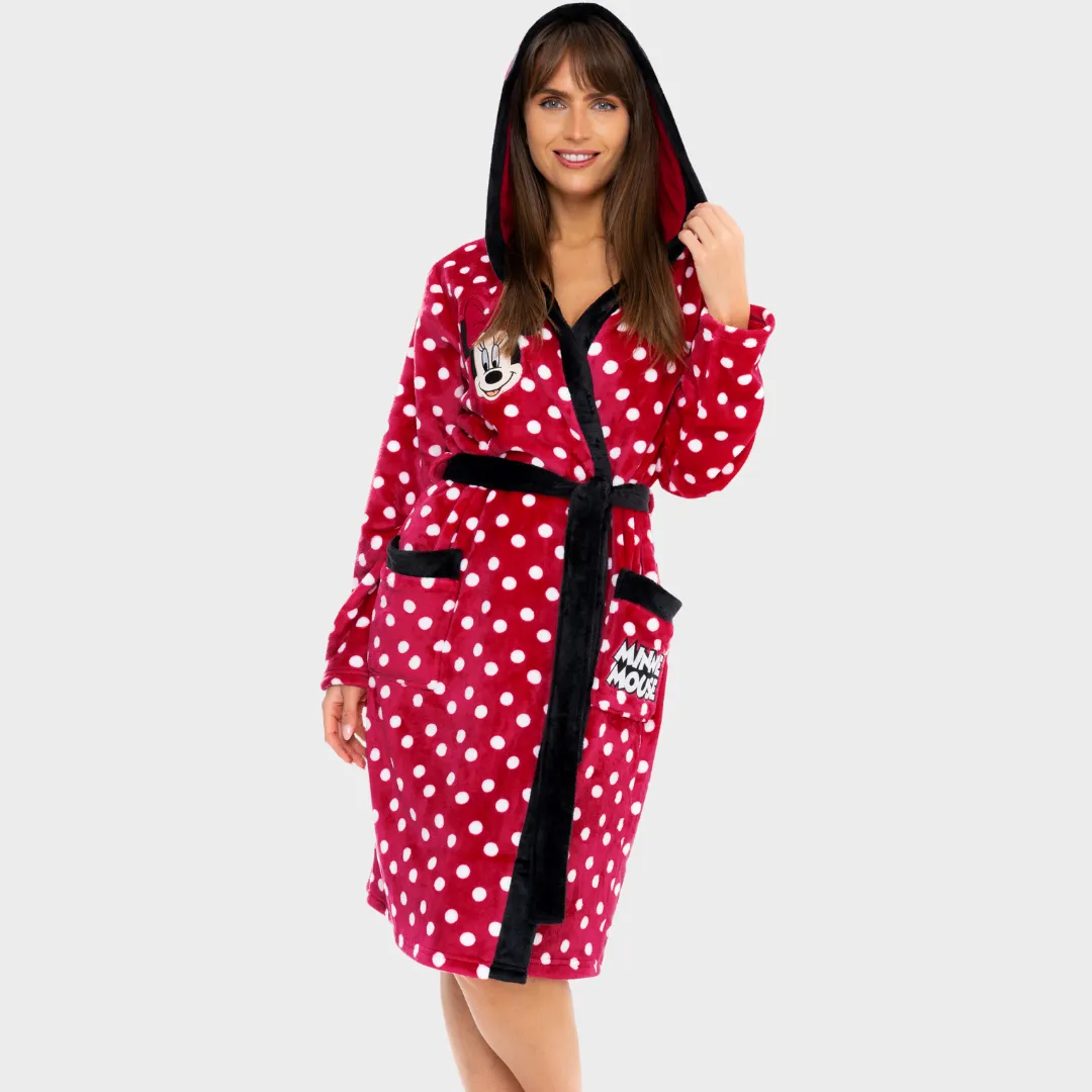 Womens Minnie Mouse Robe