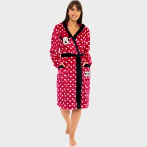 Womens Minnie Mouse Robe