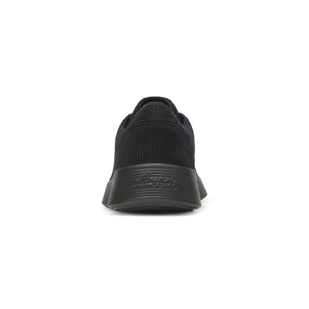 Women's Runner Go - Corduroy - Natural Black (Dark Grey Sole)