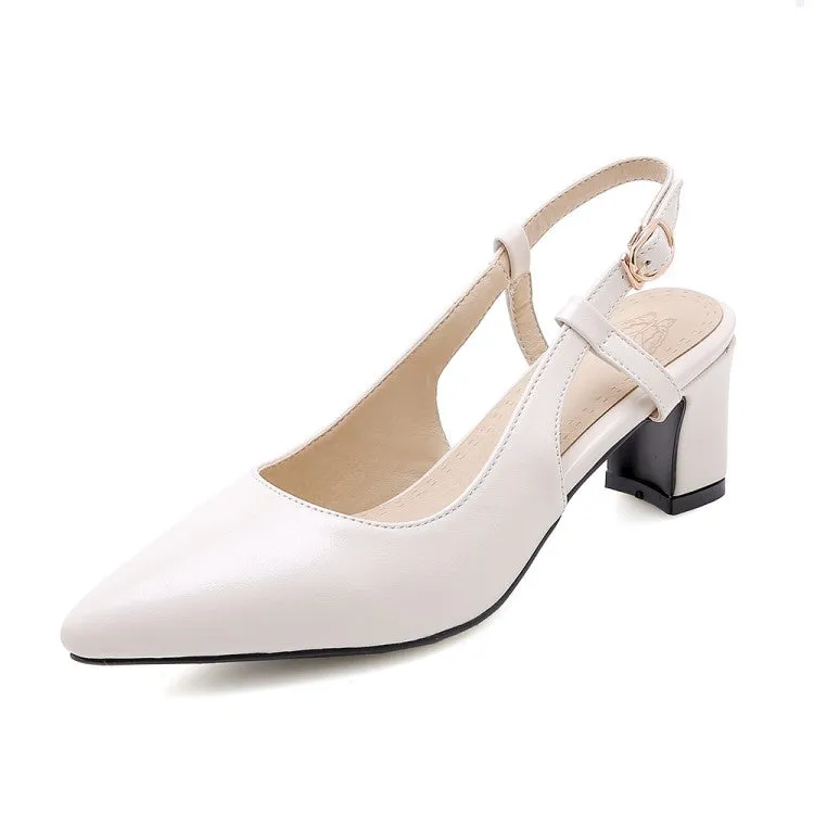 Women's Slingbacks High Heel Sandals