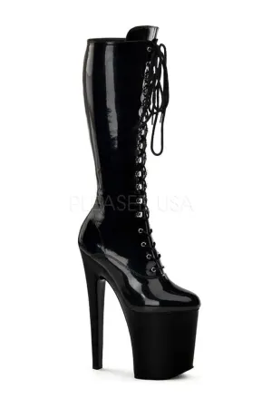 XTREME-2020 Platform Boot  | Black Patent