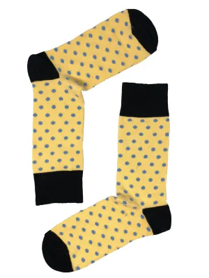 Yellow Dots Sock